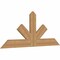 Ekena Millwork Saratoga Timber Gable Bracket, Western Red Cedar, 60"W x 25"H x 1 1/2"D x 5 1/2"F, 10/12 Pitch GBW060X25X0206SAR00SWR - alternate 4